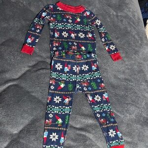 Hanna Andersson Blue and Red Kids Pajamas